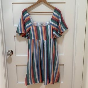 Madewell striped “Festival” dress
